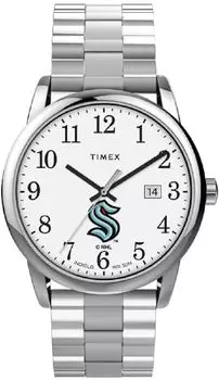 Часы TIMEX Men s EasyReader 38 мм с удлиненным ремешком, нержавеющая сталь, современные