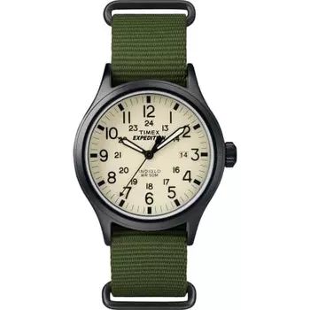 Часы Timex Men s Expedition Scout 40 Зеленые/Черные/Кремовые