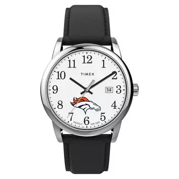 Часы Timex Men s NFL EasyReader 38 мм, Denver Broncos, один размер, ремешок
