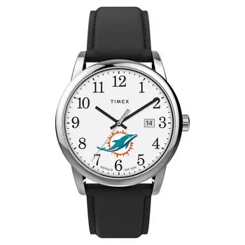 Часы Timex Men s NFL EasyReader 38 мм, Miami Dolphins, один размер, арабский