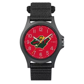 Часы Timex Men s NFL Pride 40 мм, Minnesota Wild, один размер, ремешок