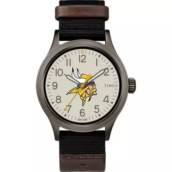 Часы Timex Men s TWZFLIOMB NFL Clutch Detroit Lions, Minnesota Vikings, без размера, современные