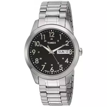 Часы Timex Mens Silvertone Classic Dress Watch