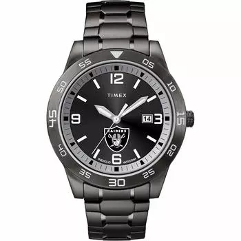 Часы Timex NFL мужские Acclaim 42 мм, Oakland Raiders, современные