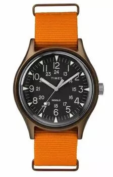 Часы TIMEX Orange Fabric Watch -TW2T10200