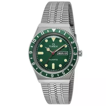 Часы Timex Q Timex TW2U61700 Зеленый циферблат Импортные [TIMEX] Мужские [Обычный продукт] [Товары]