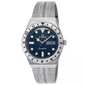 Часы Timex Q Timex TW2V18300 Синий циферблат Импортные [TIMEX] Мужские [Обычный продукт] [Товары]