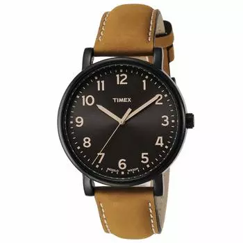 Часы TIMEX T2N677 черный циферблат мужские чёрный