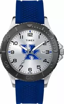 Часы Timex Tribute Men s Gamer 42 мм кварцевые с силиконовым ремешком, Kentucky Wildcats, кварцевые часы.