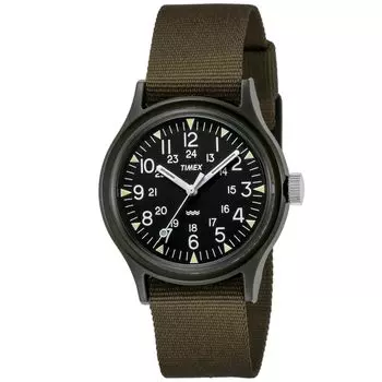 Часы TIMEX TW2P88400 Черный циферблат Унисекс зелёный
