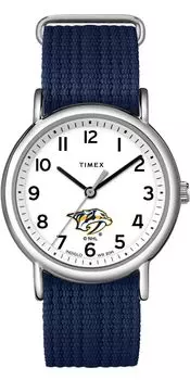 Часы Timex Uni Weekender 38 мм с однослойным ремешком, Nashville Predators, Weekender 38 мм.