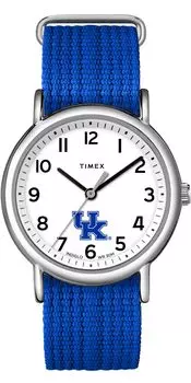 Часы Timex Uni Weekender 38 мм с однослойным ремешком, Kentucky Wildcats, Weekender 38 мм.