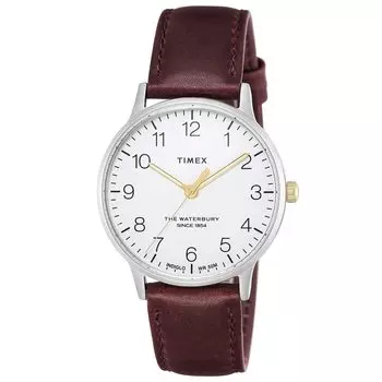 Часы Timex Waterberry Classic TW2V28800 с белым циферблатом, импортные [TIMEX] Мужские [Обычный продукт] [Продукт]