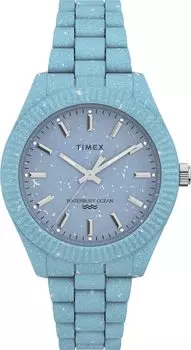 Часы Timex Waterbury Ocean 37MM TW2V33200 унисекс кварцевые синие устойчивые [TIMEX] [Товар] синий