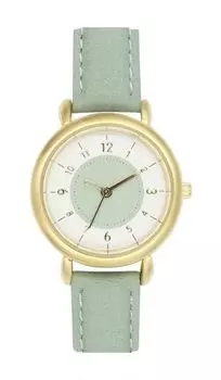 Часы TRAVEL SERIES 10 ATM водонепроницаемые матовые часы GR Green [Подписаться] H01623S-1 женские зелёный