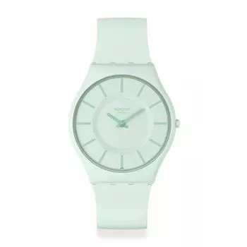 Часы TURQUOISE LIGHTLY SKIN CLASSIC SS08G107 Зеленый [Swatch] зелёный