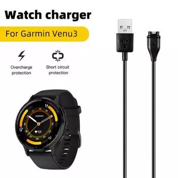 Часы Type-C зарядный кабель для передачи данных Защита от помех Защита от короткого замыкания Низкий уровень пульсаций напряжения зарядный шнур 1m USB чёрный