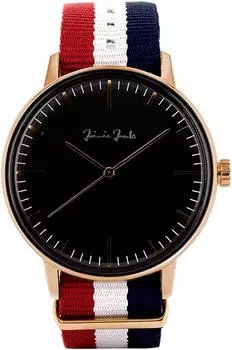 Часы UHR MAXVORSTADT SUNRISE, сделано в Германии, Black Rose [Джейми Джейкобс] MIDNIGHT, (корпус циферблата Золотой)