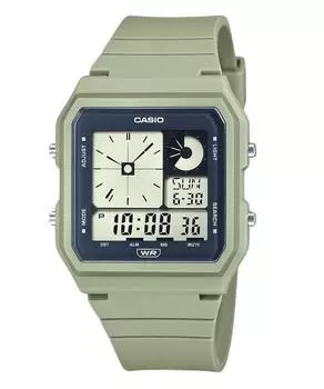 Часы унисекс Casio POP Digital с полимерным ремешком Кварцевые часы LF-20W-3A чёрный