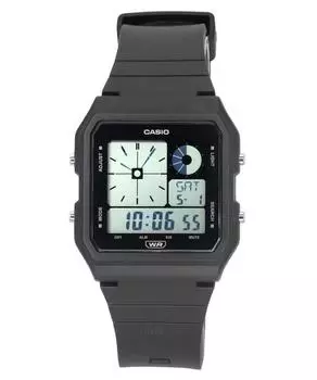Часы унисекс Casio POP Retro Vintage Digital с черным полимерным ремешком Кварцевые часы LF-20W-1A чёрный