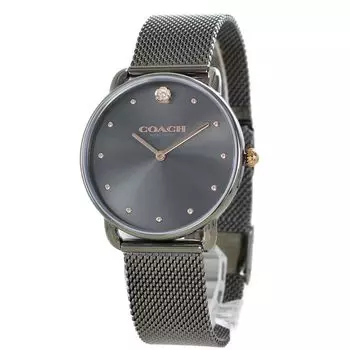 Часы унисекс Elliott Gray из нержавеющей стали с браслетом 14504210 [Coach] женские [Товар]