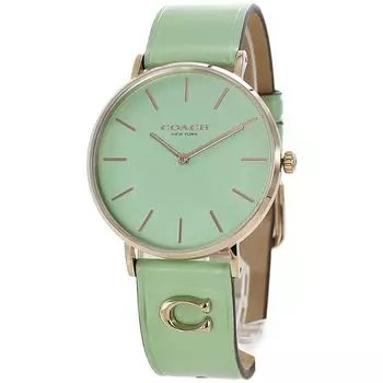 Часы унисекс кожаный ремень кожа 14503921 [Coach] женские мужские [Товар]