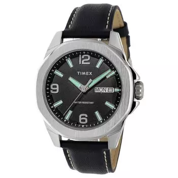 Часы унисекс Timex Trend TW2W92900 кварцевые 5 АТМ водонепроницаемые минеральное стекло черный циферблат латунь [TIMEX] [Товар] чёрный