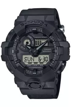 Часы Utility черная серия Eco Ткань материал крест-накрест Черный [Casio] G-Shock [] CORDURA® GA-700BCE-1AJF Мужские