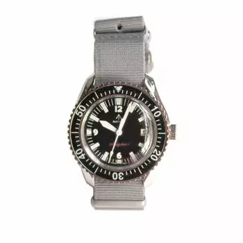 часы Военные часы ВОЕННО-МОРСКИЕ ЧАСЫ Автоматические ROYAL Military Diver TYPE [Naval co.] MIL.-05 SV/Gray