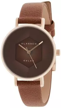 Часы VOLARE SOLAR WVS22CE001W Женские Коричневые [KLASSE14] коричневый