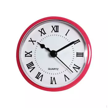 Часы Вставка 3,54 дюйма Замена Легко Устанавливается Мини Головка Миниатюра Подходит Для Гостей BLue Roman Number