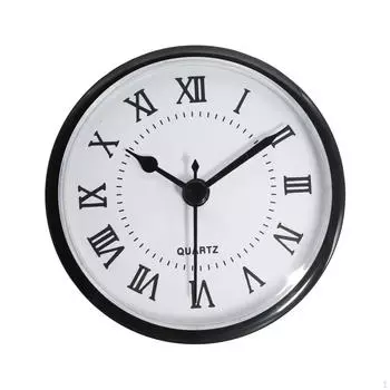 Часы Вставка Декор Легко Читать Декоративная Настольная Статуя Бесшумная Для Класса Arabic numerals