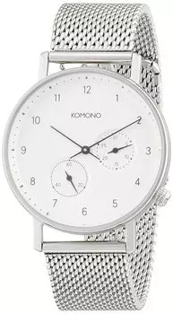 Часы Walther Silver [Komono] KOM-W4020 Мужские [Товар] серебряный