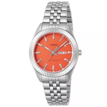 Часы Waterbury Legacy TW2V17900 Silver [TIMEX] [Товар] оранжевый