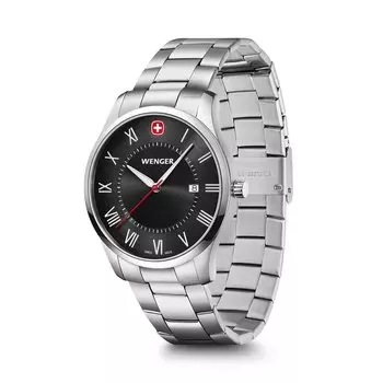 Часы WENGER CITY CLASSIC Подарочные кварцевые [Wenger] 01.1441.140 [] чёрный