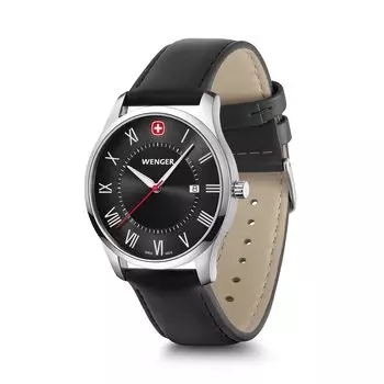 Часы WENGER CITY CLASSIC Подарочные кварцевые [WENGER] 01.1441.138 [] чёрный