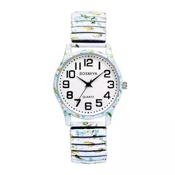 часы водонепроницаемые аналоговый дисплей свободный размер ремень из нержавеющей стали: симпатичные модные часы для поездок на работу в школу для мужчин и женщин - день рождения