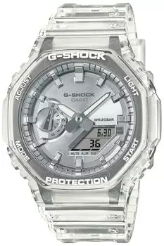 Часы ЯРКИЙ МЕТАЛЛИЧЕСКИЙ ЦИФЕРБЛАТ Прозрачный [Casio] G-Shock [] GA-2100BM-7A8JF Мужские