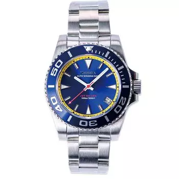 Часы ZEEDA мужские женские автоматические наручные часы JET-SHARK (синий)