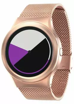 Часы ZEROO COLORED TIME кварцевые дизайнерские часы W01005B05SM05 [ZERO] мужские женские [подлинные]