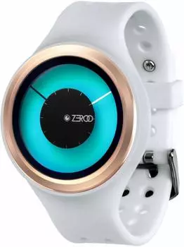 Часы ZEROO, которые меняют цвет в зависимости от угла зрения MAGIA AURORA Quartz Silicon [ZERO] [Подлинные] (W00802B05SR01)