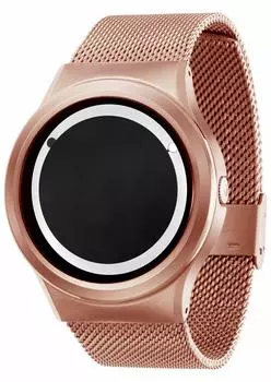 Часы ZEROO PLANET ECLIPSE кварцевые дизайнерские часы W13030B05SM05 [ZERO] мужские женские [подлинные] чёрный