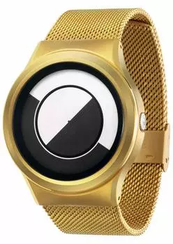 Часы ZEROO QUARTER MOON кварцевые дизайнерские часы W08031B04SM04 [ZERO] мужские женские [подлинные]