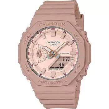 Часы женские CASIO G-SHOCK GMA-S2100NC-4A2JF [G-SHOCK Natural Color X Botanical Design] круглые