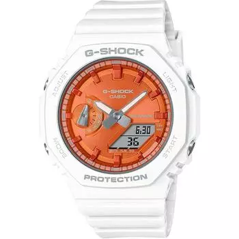Часы женские CASIO G-SHOCK GMA-S2100WS-7AJF [G-SHOCK PRECIOUS HEART SELECTION] круглые белые