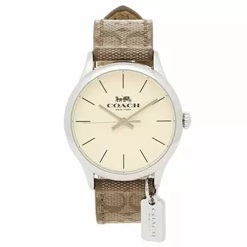 Часы женские Outlet Ruby 32 мм W1549 кварцевые COACH хаки [Coach] (4)КХА [Предмет]