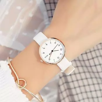 Часы Женские студенческие Ins Style Simple Retro College Harajuku Forest Style Маленькие нишевые женские часы