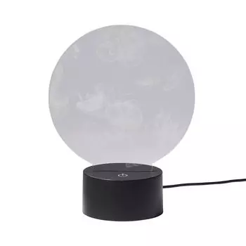 Chatani Sangyo Acrylic LED Light Jellyfish LED Light Transparent One Size Acrylic Collection 390-202