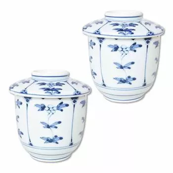 Chawanmushi Chawanmushi набор столовых приборов Arita внешняя крышка пароварка миска, миска, 2, набор, посуда, warisoka,