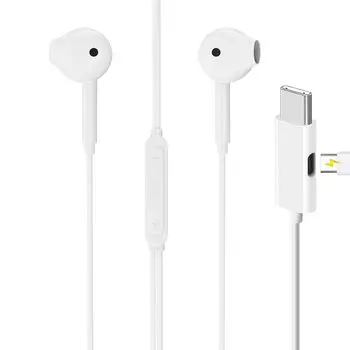 Chayoo Type C с микрофоном Первая продажа Совместимость с iPhone Type C Проводное прослушивание музыки одновременно с быстрым шумом Высокая громкость звонка HIFI
